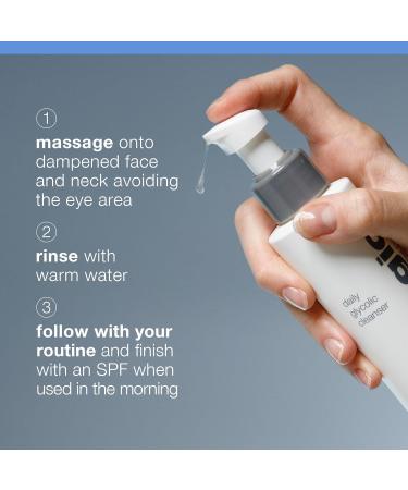 Dermalogica Daily Glycolic Cleanser Face Wash with Glycolic Acid and AHA Removes Buildup and Brightens Skin Tone 5.1 Fl Oz (Pack of 1) - Buy Online on GoSupps.com