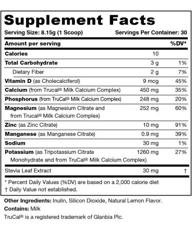 Greens First Acid Neutralizer - Mild Lemon Flavor - 30 Servings - Complete Ionic Trace Mineral Complex - Non-GMO & Gluten Free - Buy Online on GoSupps.com