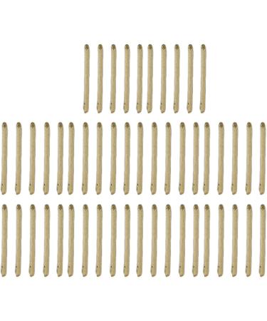 Ear Studs Stick Traditional Ears Stick 50pcs Tea Stud Earrings Natural Maintenance Portable for Inflammation Prevention - Buy Online on GoSupps.com