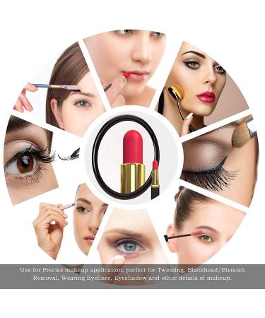 Shop B Beauty Planet 15.2 cm Magnification Mirror - 20x Suction Cup Mirror for Flawless Makeup Application with Free Tweezers | International Shipping - Buy Online on GoSupps.com