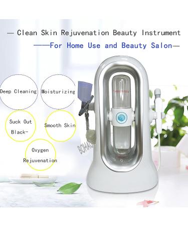 Water Oxygen Jet Beauty Machine - Multifunctional Facial Suction and Hydrodermabrasion System for Home Spa Treatment - Buy Online on GoSupps.com