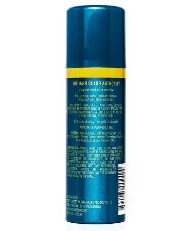 Rita Hazan Root Concealer Touch Up Spray - 2 oz Blonde - Water-Resistant Temporary Hair Color spray for Gray Roots - Buy Online on GoSupps.com
