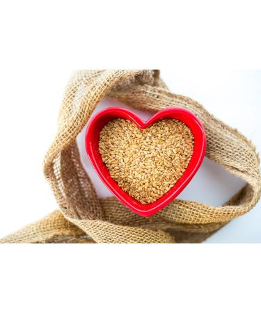 Organic Golden Flax Seeds 16oz (2-Pack) - Fresh Nutty Flavor, Non-GMO, Raw, Vegan, Gluten-Free, Kosher | Foods Alive - Buy Online on GoSupps.com