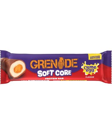 Grenade - Barre Prot in e Grenade saveur Cr me Egg en dition Limit e - Riche en prot ines pauvre en sucre 18 x 45 g - Buy Online on GoSupps.com