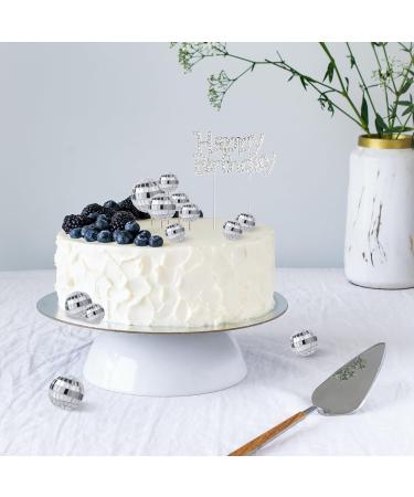 20pcs Disco Ball Cupcake Toppers with Alloy Happy Birthday Sign Multiple Sizes Disco Ball Cake Picks Disco Theme Cake Toppers for 70s Disco Party Favor with Sticks - Buy Online on GoSupps.com