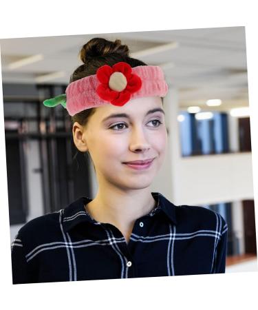 Yardenfun Headband Flower Hair Band Makeup Hair Band Tiaras for Bulk Silver Wigs for Women Decorative Hair Ties Stretchy Hair Ties Spa Hair Band Hair Bands Fabric - Buy Online on GoSupps.com