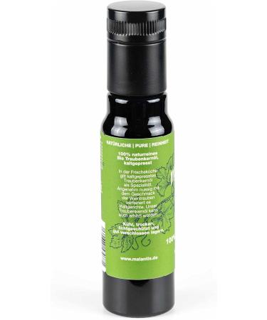  Malantis Malantis Organic Grape Seed Oil | 100 ml | 100% Natural Cold-Pressed | OPC | Grape Seed Oil - Buy Online on GoSupps.com