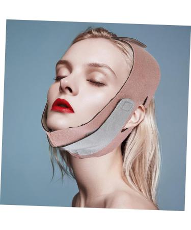 Beavorty 1 Pc thin belt v line lift womens belts Sagging Skin Lift cheek lift pain lifting v line chin up lift belt strap cosmetic Miss polyester 57X10X0.5CM Red - Buy Online on GoSupps.com