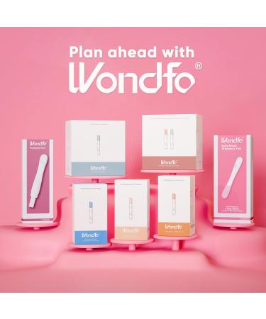 Wondfo Pregnancy Test Strips - 25 Pack Early Result Pregnancy Test Highly Sensitive Fast Home Self-checking Kit Clear HCG Test Results Test De Grossesse 25 Hcg - Buy Online on GoSupps.com