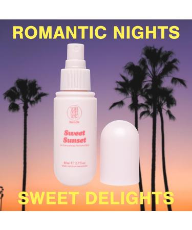 THE FOX TAN Everywhere Perfume Mist Sweet Sunset Scent Spray for Women Long-Lasting Scent Vegan & Cruelty-Free 80mL Everywhere Perfume Mist 80ml - Sweet Sunset - Buy Online on GoSupps.com