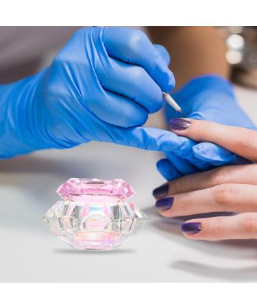 Fomiyes Glass Dappen Dish - 8x8cm Crystal Bowl for Acrylic Powder & Nail Art | Candy Holder | International Shipping - Buy Online on GoSupps.com