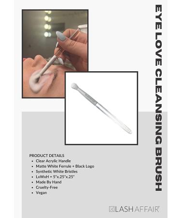 Lash Affair Eyelove Lash Shampoo Brush - Cleansing Brush for Eyelash Extensions - Buy Online on GoSupps.com