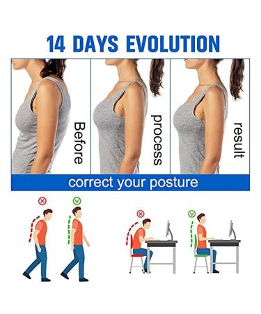 Back Brace Posture Corrector for Women Men - Adjustable Back Shoulder Posture Corrector Spine Back Straightener Upper Back Support Brace for Adults Body Wellness Posture Corrector lofty ambition A S - Buy Online on GoSupps.com