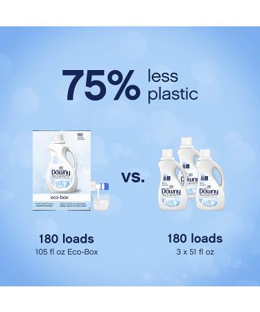 Downy Eco-box Ultra Concentrated Liquid Fabric Conditioner (fabric Softener)  Free & Gentle  180 Loads  105 Fl Oz - Buy Online on GoSupps.com