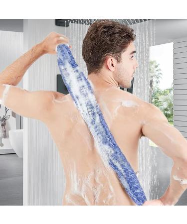 3 Pieces African Exfoliating Net Sponges Long Net Shower Sponges Nylon Scrub Bath Towel for Women Men Body Washing Accessories - Buy Online on GoSupps.com