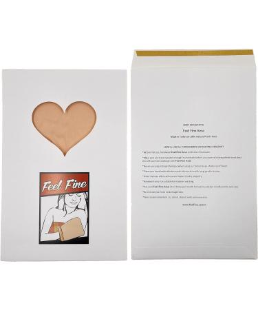 Turkish 100% Silk Exfoliating Gloves - Body Scrub Mitt for Men and Women by Feel Fine - Salmon Pink - Buy Online on GoSupps.com