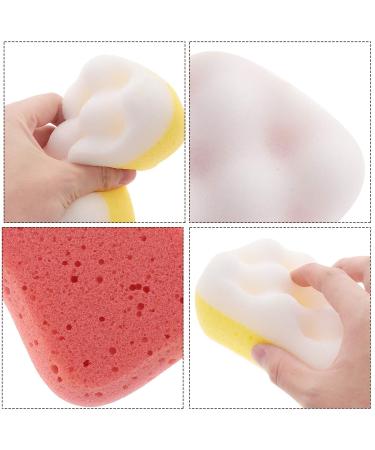 4pcs Exfoliating Mesh Bath Sponge Pouf Balls - Kid-Friendly Shower Loofahs & Back Exfoliator | Miss Body - Buy Online on GoSupps.com