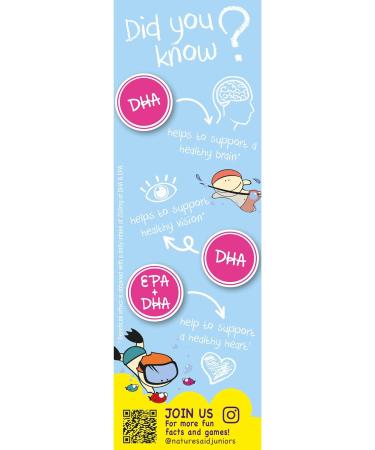 Natures Aid DHA Omega-3 Mini Drops for Infants & Children - Sugar Free 50ml - Buy Online on GoSupps.com