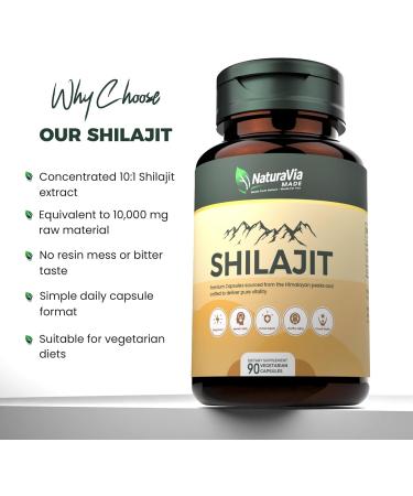 Himalayan Shilajit Extract Capsules 90 Count Himalayan Shilajit Capsules for Men and Women Fulvic Acid & Trace Minerals Non-GMO Gluten Free Made in USA - Buy Online on GoSupps.com