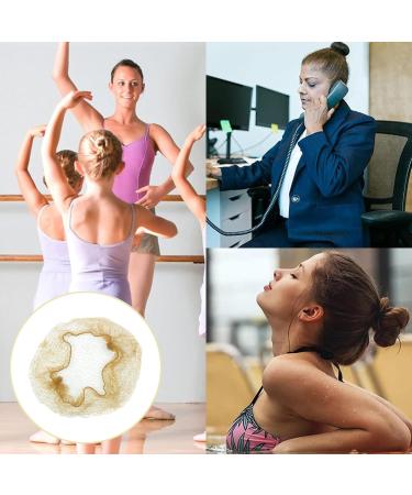 70 PCS Hair Nets for Women Bun Blonde Invisible Hair Nets Invisible Hair Nets Blonde Ballet Bun Nets Invisible Hair Nets and U Shaped Hair Pins Set for Girls Dancers Women - Buy Online on GoSupps.com