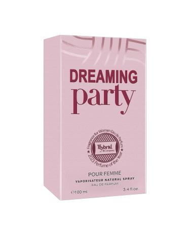 Hybrid & Company Dreaming Party Pour Femme Eau De Parfum Natural Spray Vaporisateur 3.4FL.OZ - Buy Online on GoSupps.com