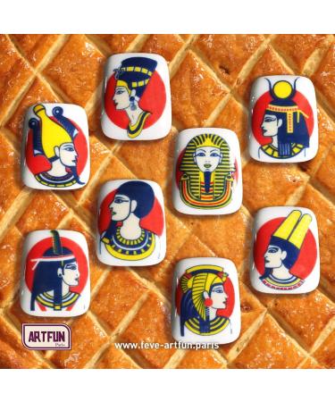 ArtFun Pack Epiphany 100 BEANS of Galette des Rois Au Fil du Nile - Feves des Rois Premium - Buy Online on GoSupps.com