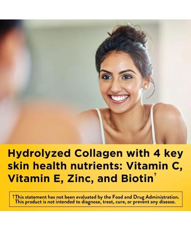 Nature Made Collagen Gummies with Vitamin C, Zinc, and Biotin - 60 Gummies (60 Day Supply) for Healthy Skin Support - Buy Online on GoSupps.com