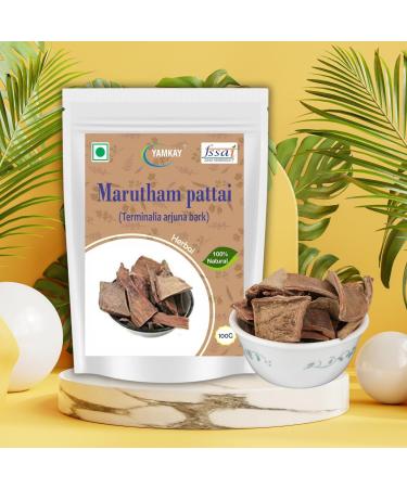 Yamkay Marutham Pattai Powder | Organic Arjuna Bark Powder | Terminalia Arjuna | Ayurvedic Heart Health Powder (700 GM, Arjuna Bark Powder) - Buy Online on GoSupps.com