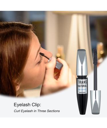Lengthening Mascara - Lengthening Mascara with Thick Silicone Brush Long-Lasting Waterproof Mascara Fuller Thicker Eyelashes Extensions Mascara Black Volume and Length Dtt - Buy Online on GoSupps.com