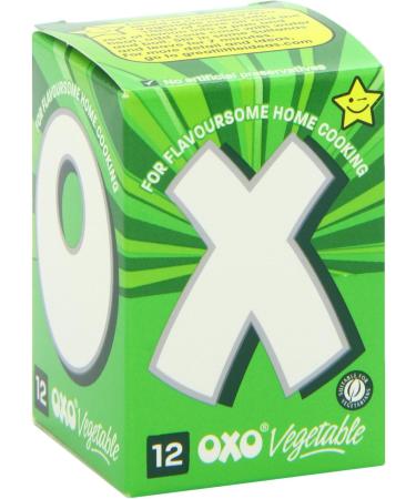 Oxo 12 Vegetable Stock Cubes 71g - Buy Online on GoSupps.com