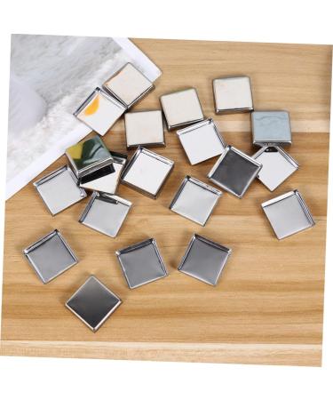FOMIYES 180 Pcs Square Magnets Empty Pans for Eyeshadow Empty Eyeshadow Tin Pan Sample Makeup Metal Mx3pcs As Shownx3pcs - Buy Online on GoSupps.com