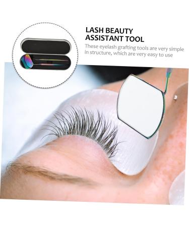 Buy Eyelash Inspection Mirror Set - Premium Lash Extension Tools for Beauty Professionals | International Shipping Available - Buy Online on GoSupps.com