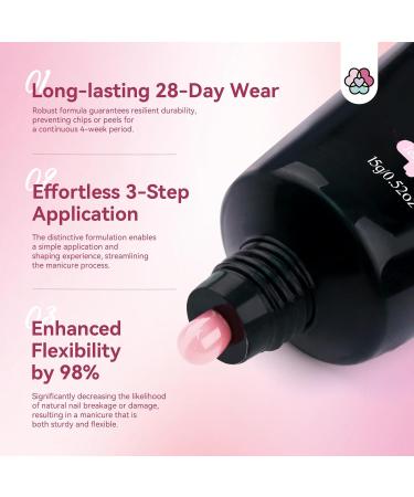 Saviland Poly Gel Nail Kit with Drill/U V Light - 6 Colors Jelly Poly Extension Set for DIY Nail Art at Home - Buy Online on GoSupps.com