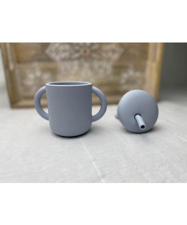Jane and Kate 2-Pack Food Grade Silicone Training Cup and Straw | 5oz Spill Proof - 6 Months+ | Green & Blue - Buy Online on GoSupps.com