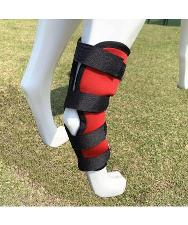 Dog Leg Brace 2 Pack Canine Dog Leg Joint Wraps Compression Brace Protects Wounds Prevents Injuries and Sprains Helps with Loss of Stability Caused by Arthritis Pet Kneepad|Red (XL) - Buy Online on GoSupps.com
