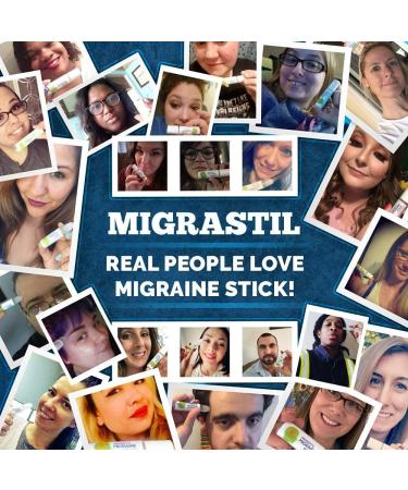 Migraine Relief Bundle: Basic Vigor Migraine Stick & Migrastil Capsules - Buy Online on GoSupps.com