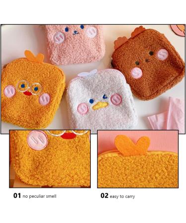 LALAFINA 8 Pcs Sanitary Napkin Storage Bags - Multi-Function Diaper & Pad Holder - Organic Cotton for Women - Assorted Colors - Buy Now - Buy Online on GoSupps.com