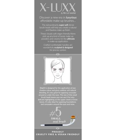 Buy X-Luxx Highlight and Blend Brush No. 5 - Premium Makeup Tool for Flawless Application | International Shipping Available - Buy Online on GoSupps.com