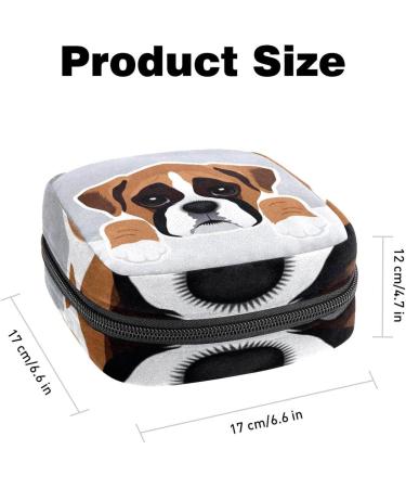 GIAPB Period Bag - Boxer Dog Color 1941 | Sanitary Napkin Storage & Travel Makeup Pouch - Buy Online on GoSupps.com