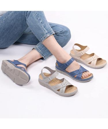 Ortho+rest Women's Orthopedic Arch Support Sandals - Size 8 Navy - Buy Online on GoSupps.com