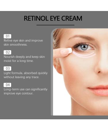 Retinol Eye Cream Instant Iift Plus Dark Circles Instant Firm Eye Tightener Under Eye Bags And Wrinkles Instant Eye Lift. Instantly Removes Bags Dark Circles Firming Delicate skin (2) - Buy Online on GoSupps.com