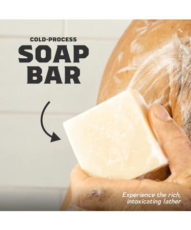 Dr. Squatch Pine Tar Bar Soap for Men - 3 Pack, Heavy Grit, All Natural - Buy Online on GoSupps.com