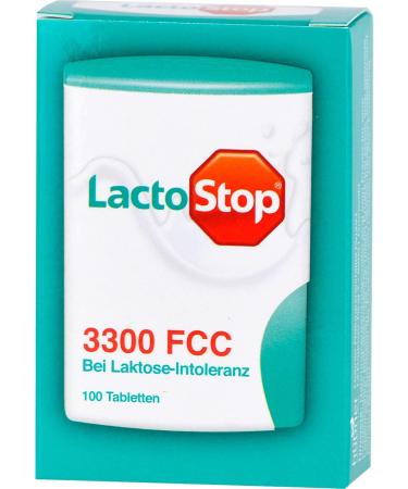 3300 FCC bei Lactose-Intoleranz Tabletten 100 pc Tablettes - Buy Online on GoSupps.com