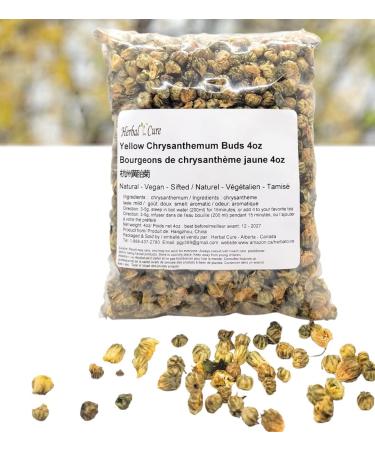 Herbal Cure - Chrysanthemum Tea 4oz Ju Hua Tai Ju - Product of China - Buy Online on GoSupps.com