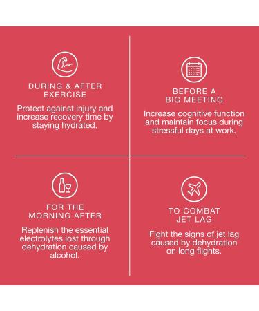 fourfive Hydrate Electrolytes - Essential Electrolytes & Vitamins with Magnesium & Calcium for Sports Hydration Vegan & Low Calorie Berry Flavour (60 Effervescent Tablets) Berry 20 count (Pack of 3) - Buy Online on GoSupps.com