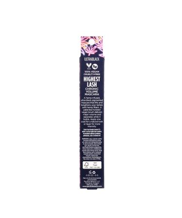 Pacifica Beauty Highest Lash Chronic Volume Mascara - Black | Lash Lift + Conditioning | Vegan & Cruelty-Free - Buy Online on GoSupps.com