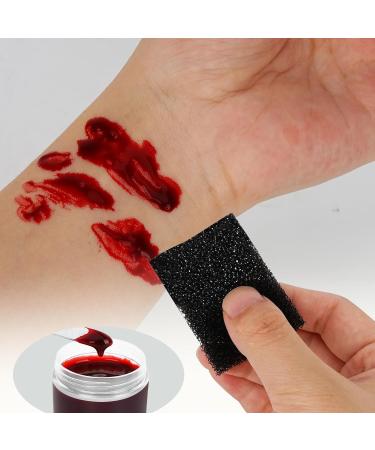 Buy Halloween Coagulated Blood Gel - 20g Fake Blood for SFX Makeup Wounds & Cosplay - Fast International Shipping - Buy Online on GoSupps.com