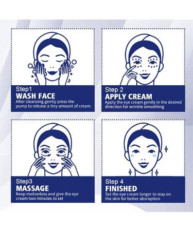 Firming and Smoothing Fine Lines Polypeptide Lifting Eye Cream Natural Moisturizing Eye Cream Can Reduce Puffiness Under-Eye Bags Dark Circles and Wrinkles - Buy Online on GoSupps.com