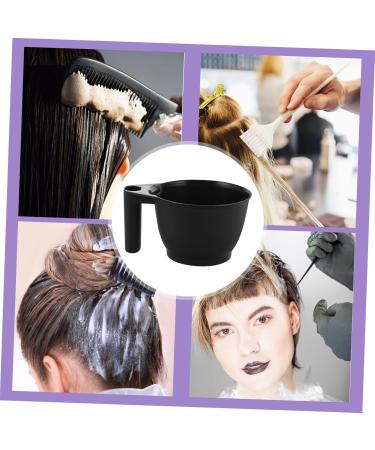 OUNONA 4pi ces Bol de M lange pour Teinture Capillaire Lot de Plastique Noir avec Poign e pour D coloration Coloration et Traitements Coiffure - Buy Online on GoSupps.com