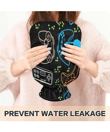 Light Pattern Joystick Hot Water Bottle 2L Pain Relief & Bed Warmer | Heat Bottles for Cramps & Comfort - Buy Online on GoSupps.com
